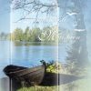 Osanottoadressi D1206 - Puuvene rannalla osanottoadressi